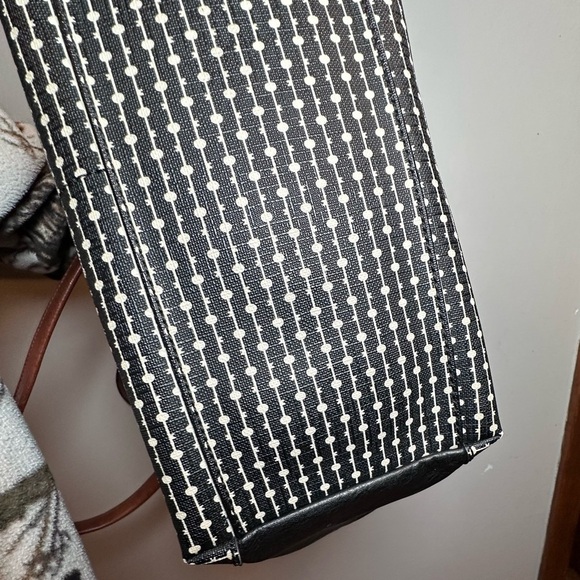 Fossil tote bag vegan strap has been repaired good condition - Picture 6 of 15